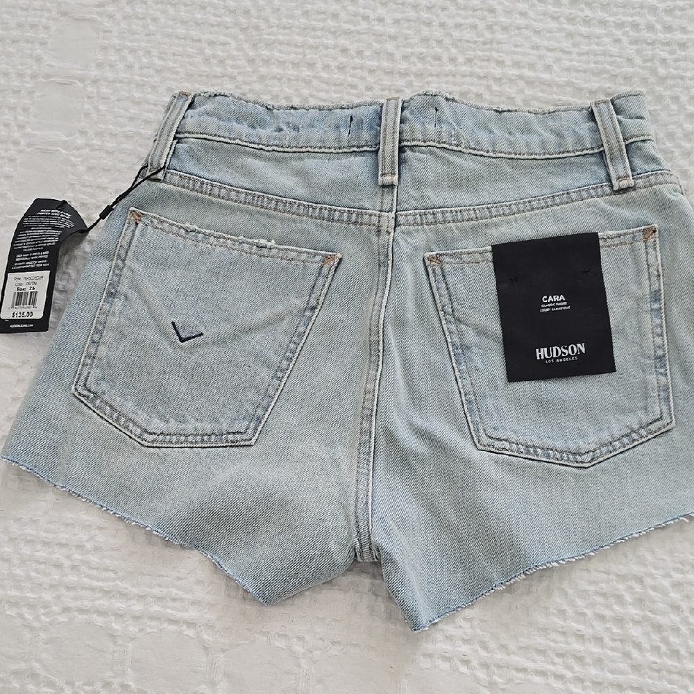 Hudson Jeans Light Blue Denim Women's Shorts